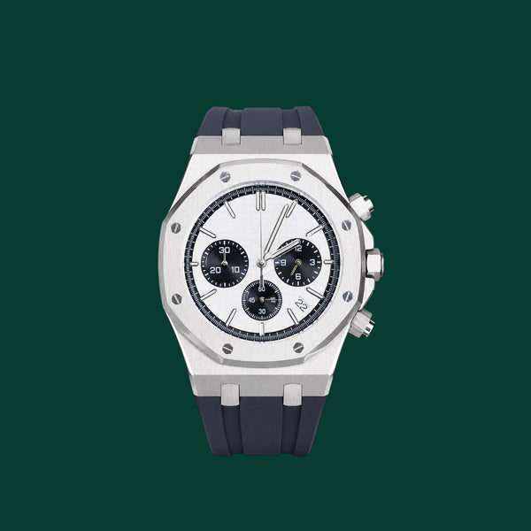 Royal Oak Chrono Rubber Silver