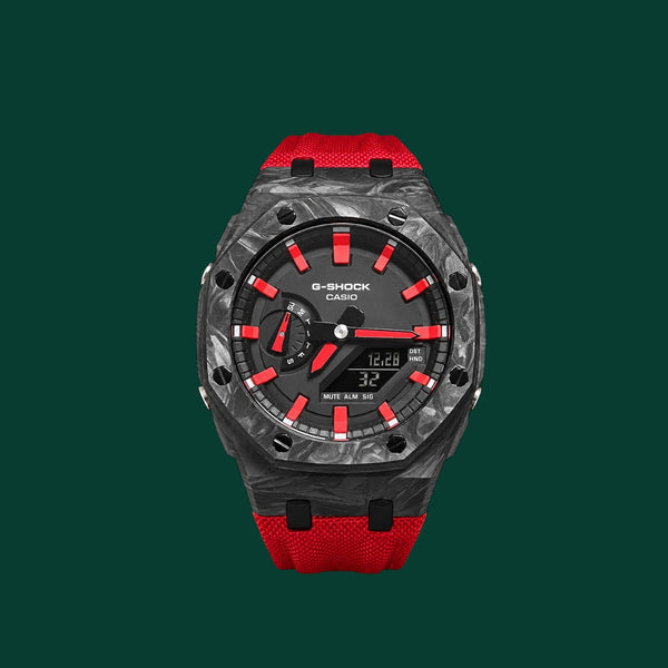 Casio G-Shock Red Carbon Fiber