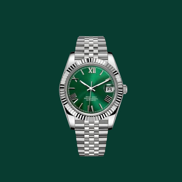 Datejust Green Roman Dial