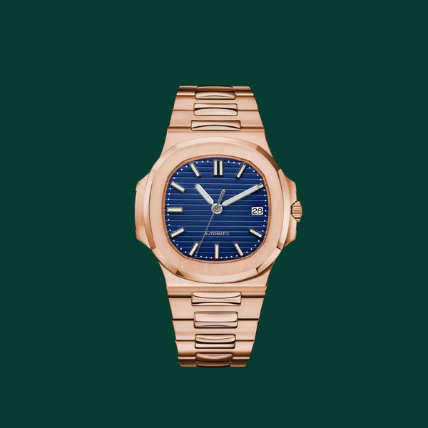 Nautilus Rose Gold & Blue