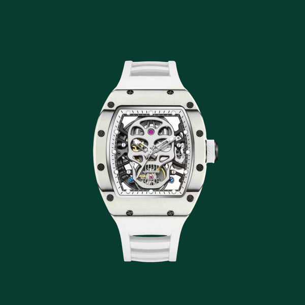 RM Watch White Skull