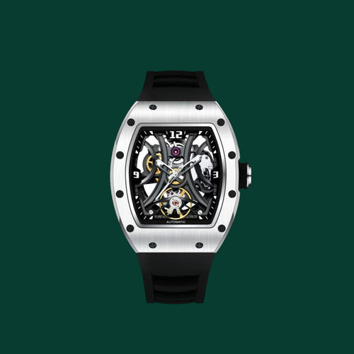 RM Watch Skeleton White