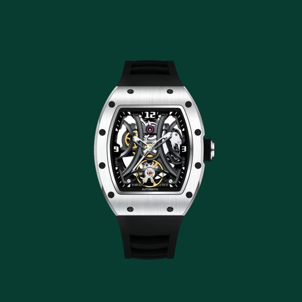 RM Watch Skeleton White
