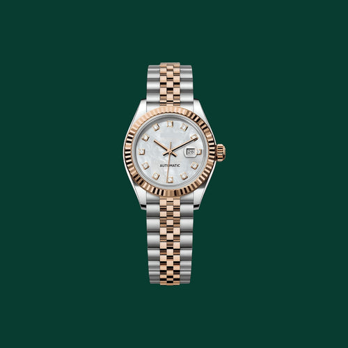 WOMEN'S TOW-TONE ROSE GOLD