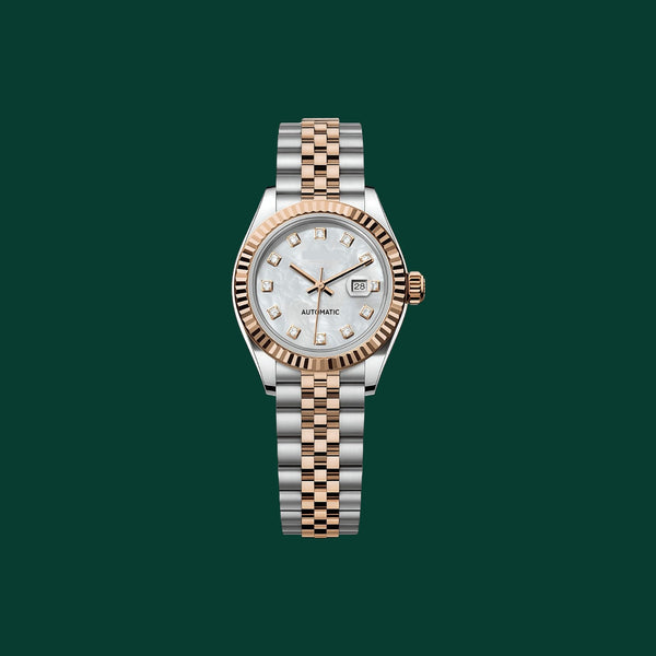 WOMEN'S TOW-TONE ROSE GOLD
