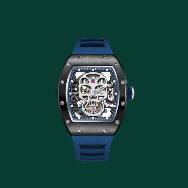 RM Watch Blue Skull
