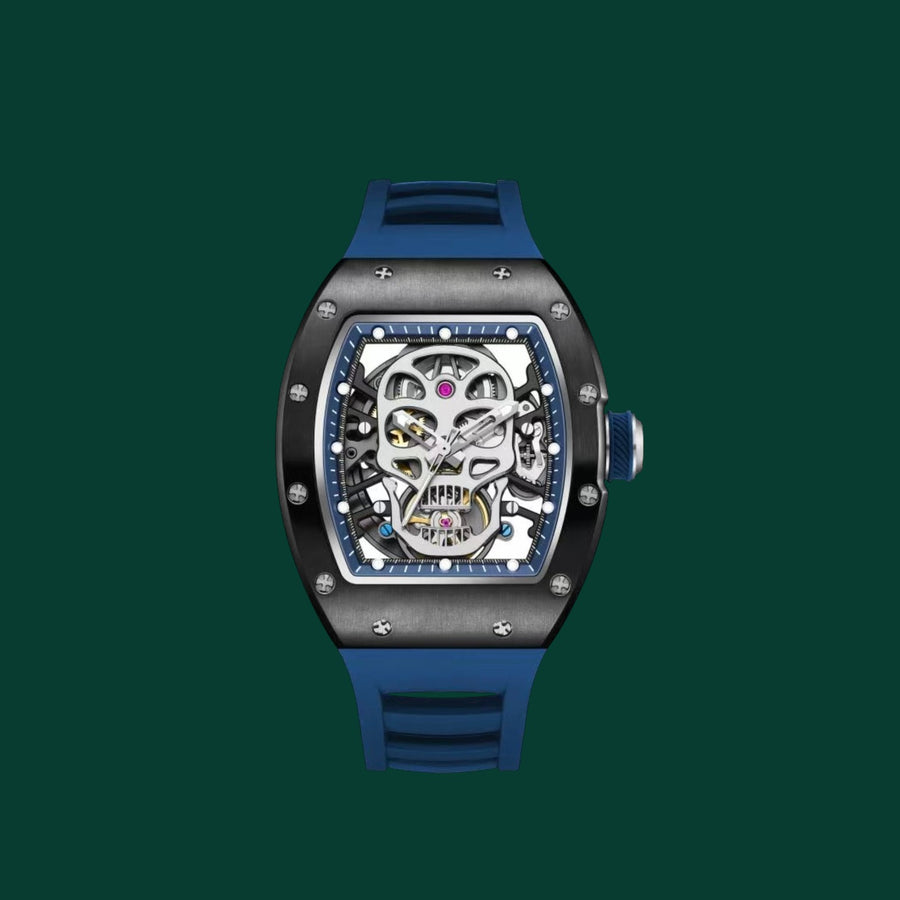 RM Watch Blue Skull