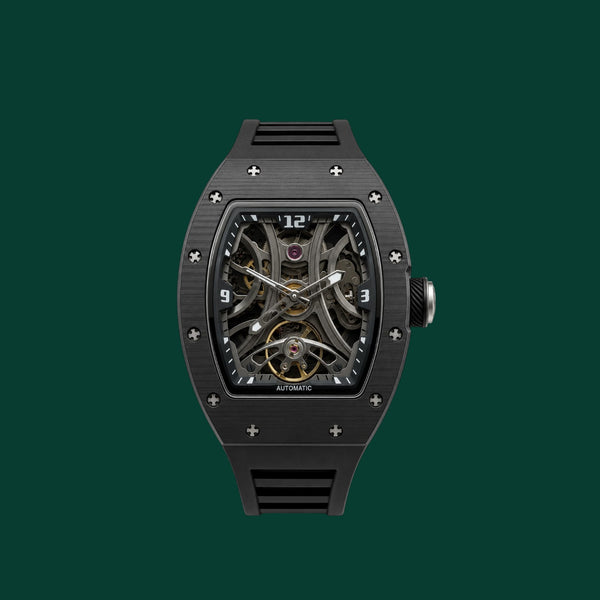 RM Watch Black Skeleton