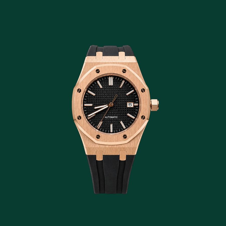 Royal Oak Rose Gold & Black