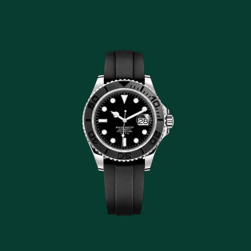 Yacht Master Silver Oysterflex