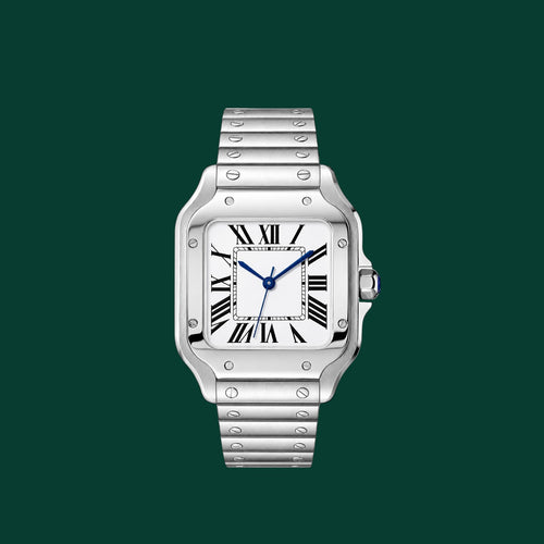 Santos White Dial