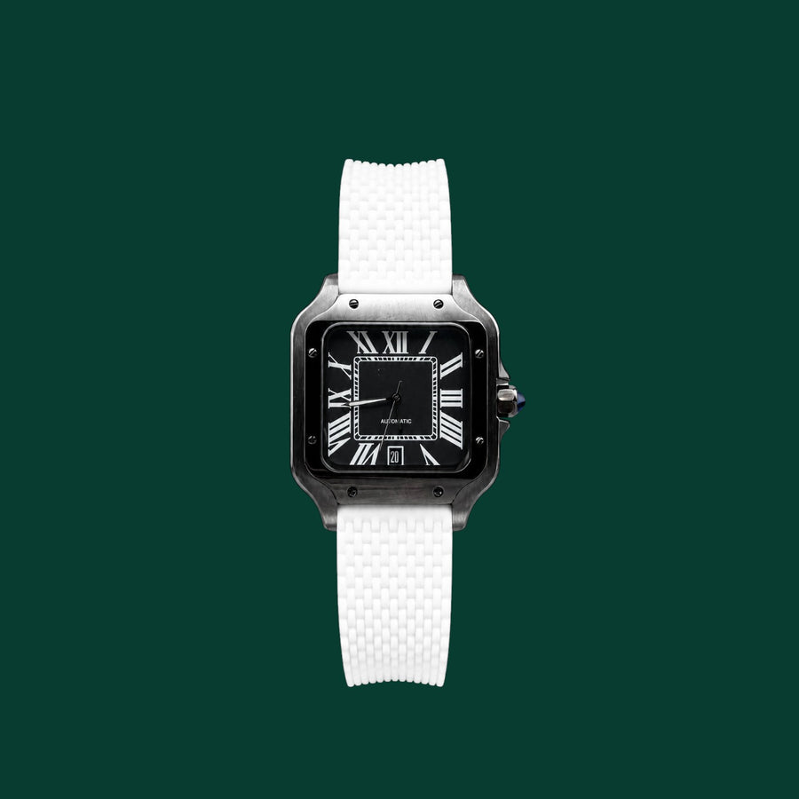 Santos Black & White Strap