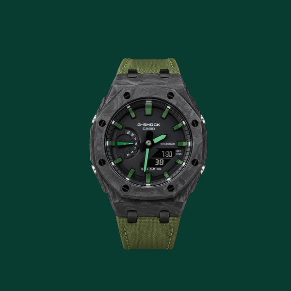 Casio G-Shock Green Carbon