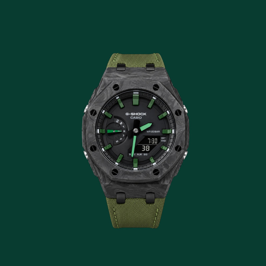 Casio G-Shock Green Carbon