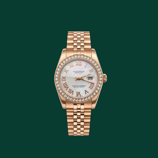 Datejust Mother of Pearl & Rose Gold