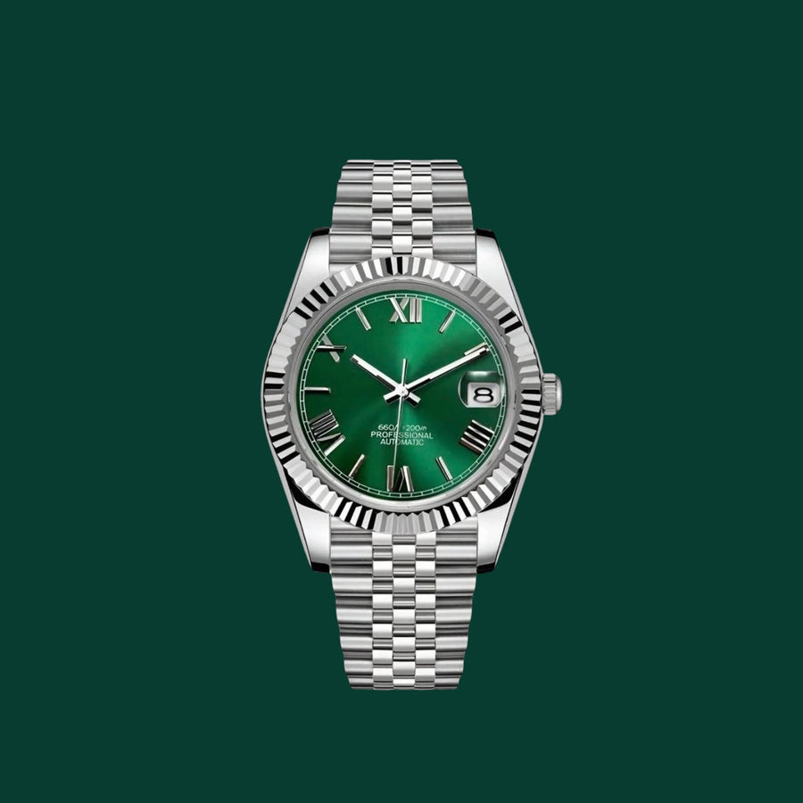 Datejust Green Roman Dial