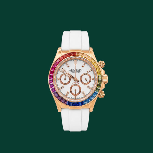 Daytona Rainbow White Oysterflex