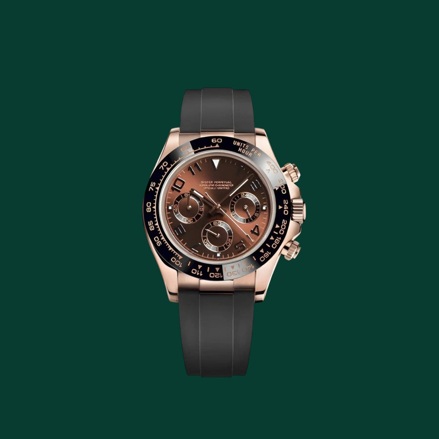 Daytona Chocolate & Rose Gold