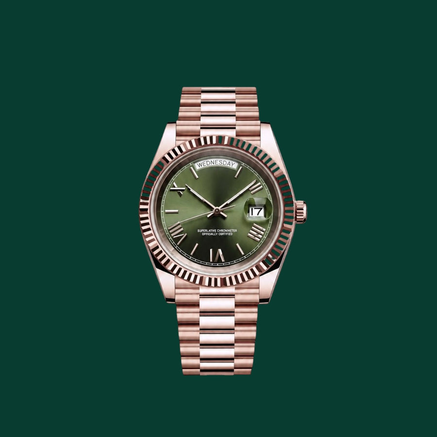 Daydate Olive & Rose Gold Presidential