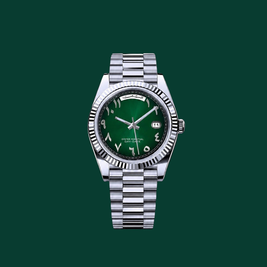 DayDate Green Arabic Dial