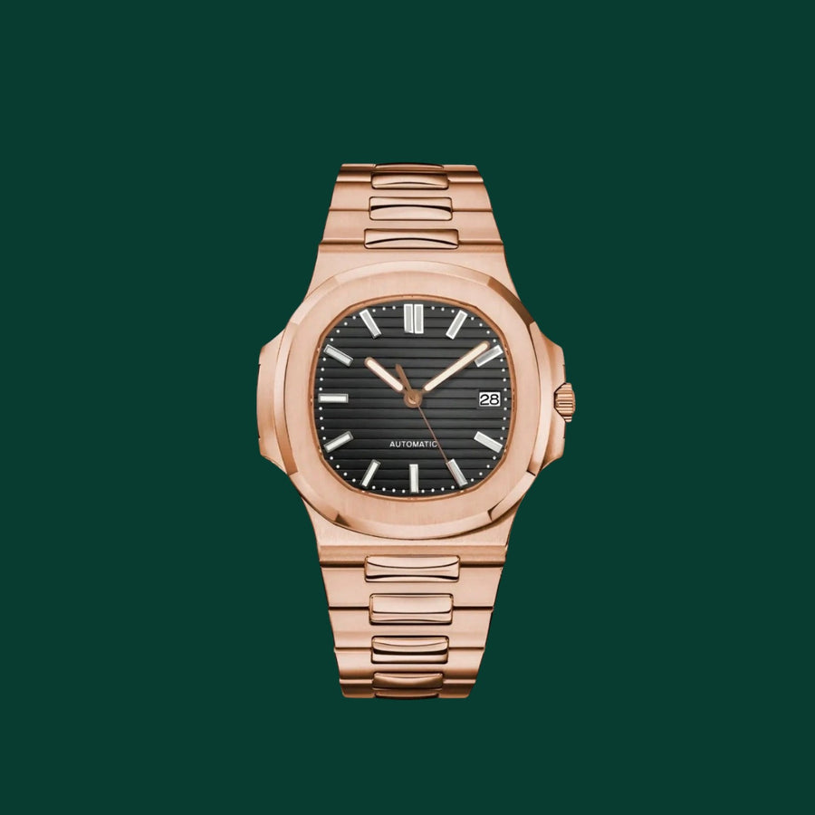 Nautilus Rose Gold & Black