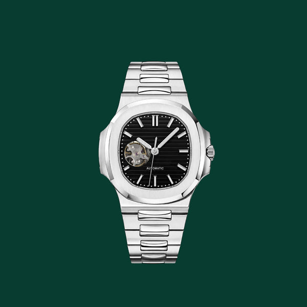 Nautilus Black Open Heart