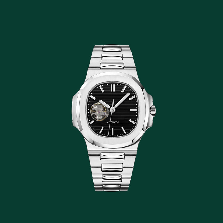 Nautilus Black Open Heart