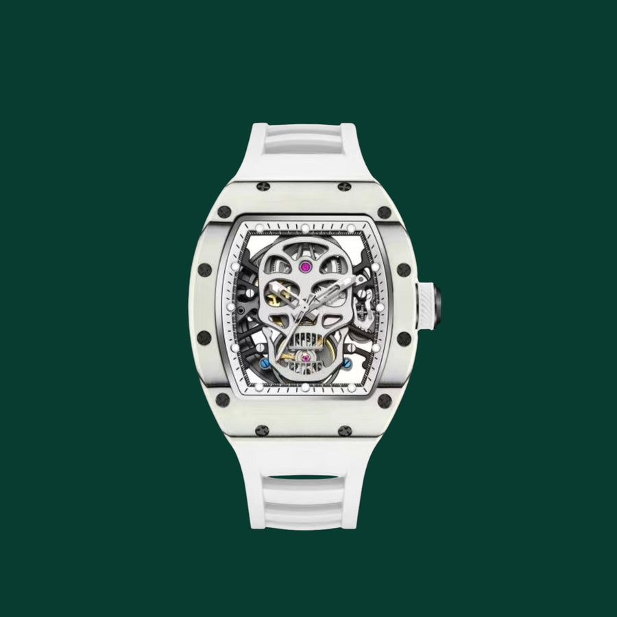RM Watch White Skull