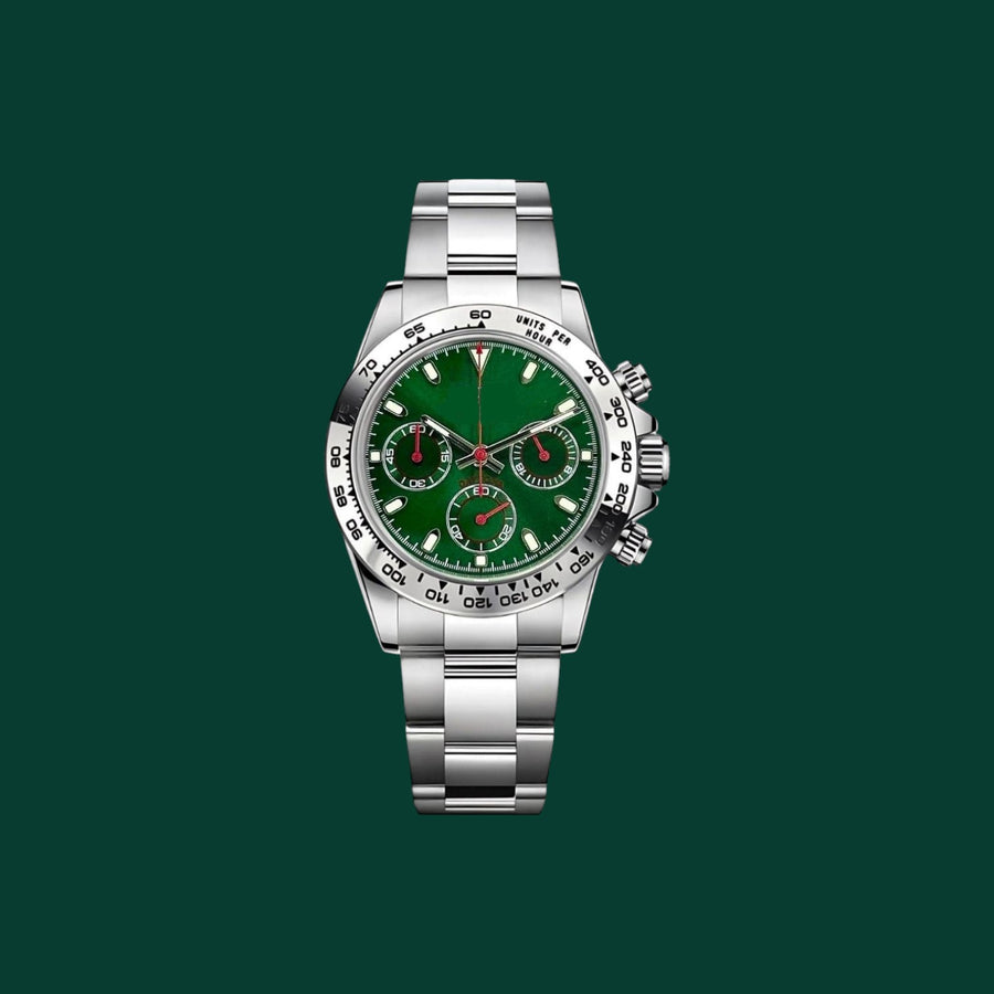 TONA MOD - SILVER & GREEN